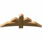Ekena Millwork Davenport Rough Sawn Timber Gable Bracket, Western Red Cedar, 60"W x 22"H x 4"D x 6"F, 9/12 Pitch GBW060X22X0406DAV00RWR - alternate 5